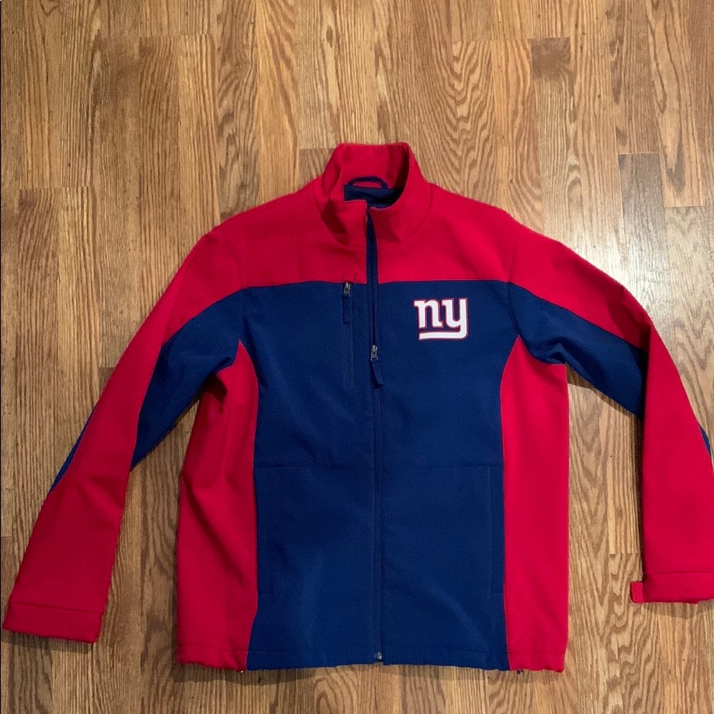 Mens NY Giants windbreaker jacket